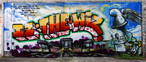 World’s Top 20 Most Famous Graffiti Artists - Iz the Wiz