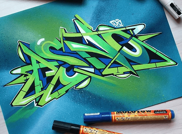 Best Markers for Coloring Graffiti